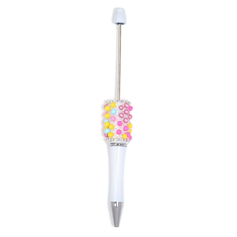 Colorful Stringed Pearls Pen