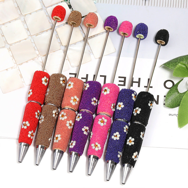 Daisy Full Diamond Beaded Pen