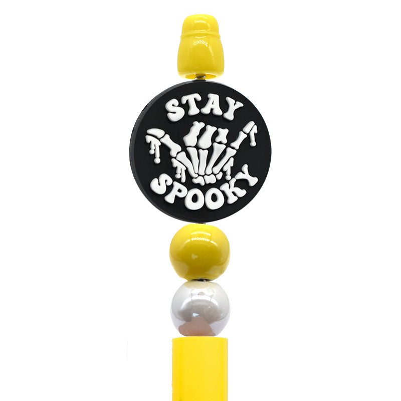 Halloween Cartoon Series Silicone Focus Beads Silicone Focus Beads