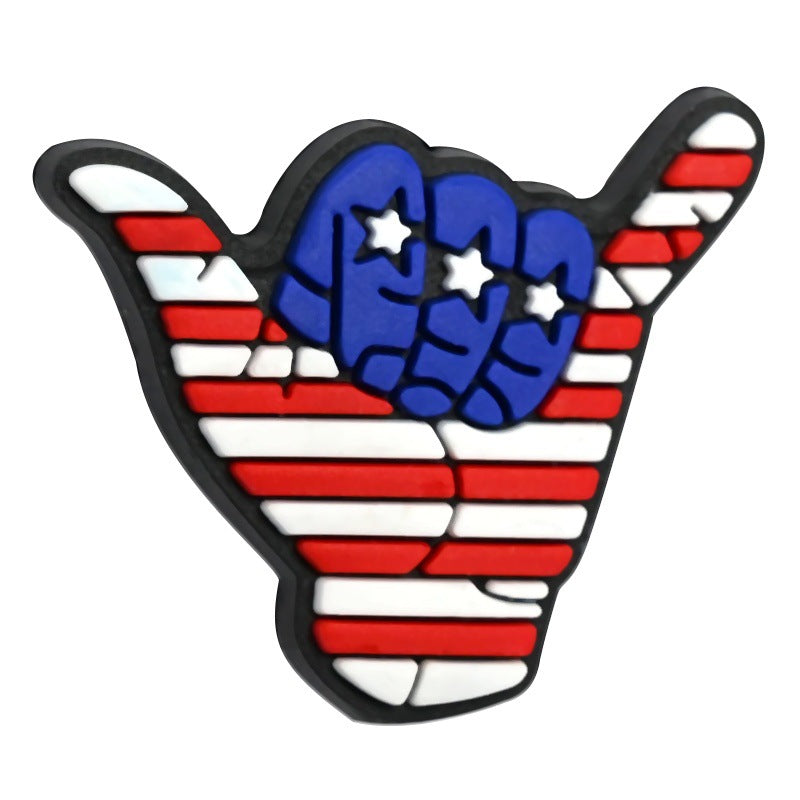 Independence Day Series Silicone Focus Beads Silicone Focus Beads