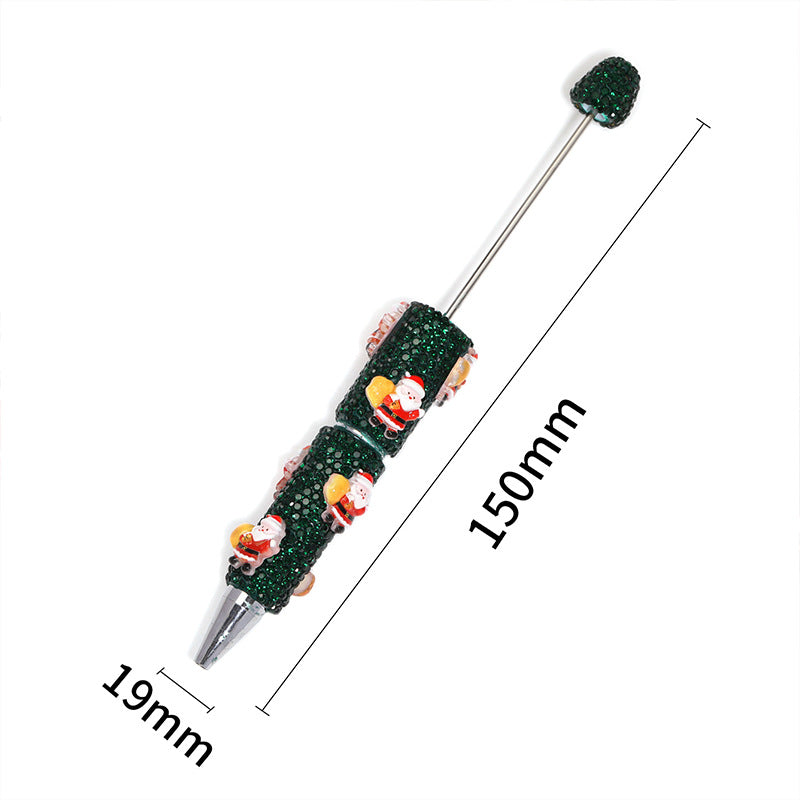 Full Diamond Christmas Beaded Pen