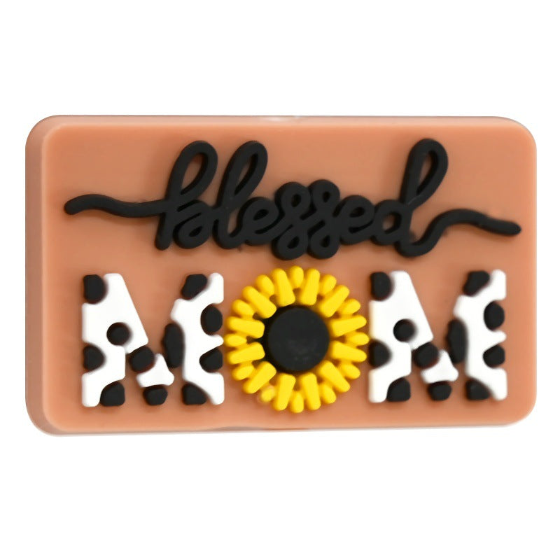 Mother's Day Series Silicone Focus Beads