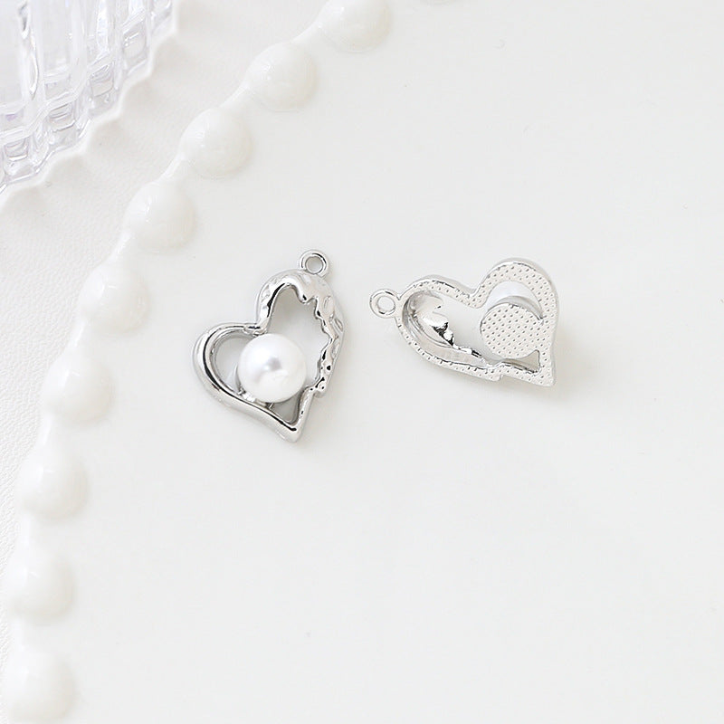 1 pc Sweet Cool Style Bowknot Gold Zircon Pendant