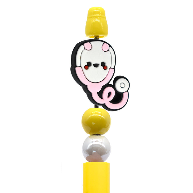 Cute Cartoon Medical Series Silicone Focus Beads Silicone Focus Beads