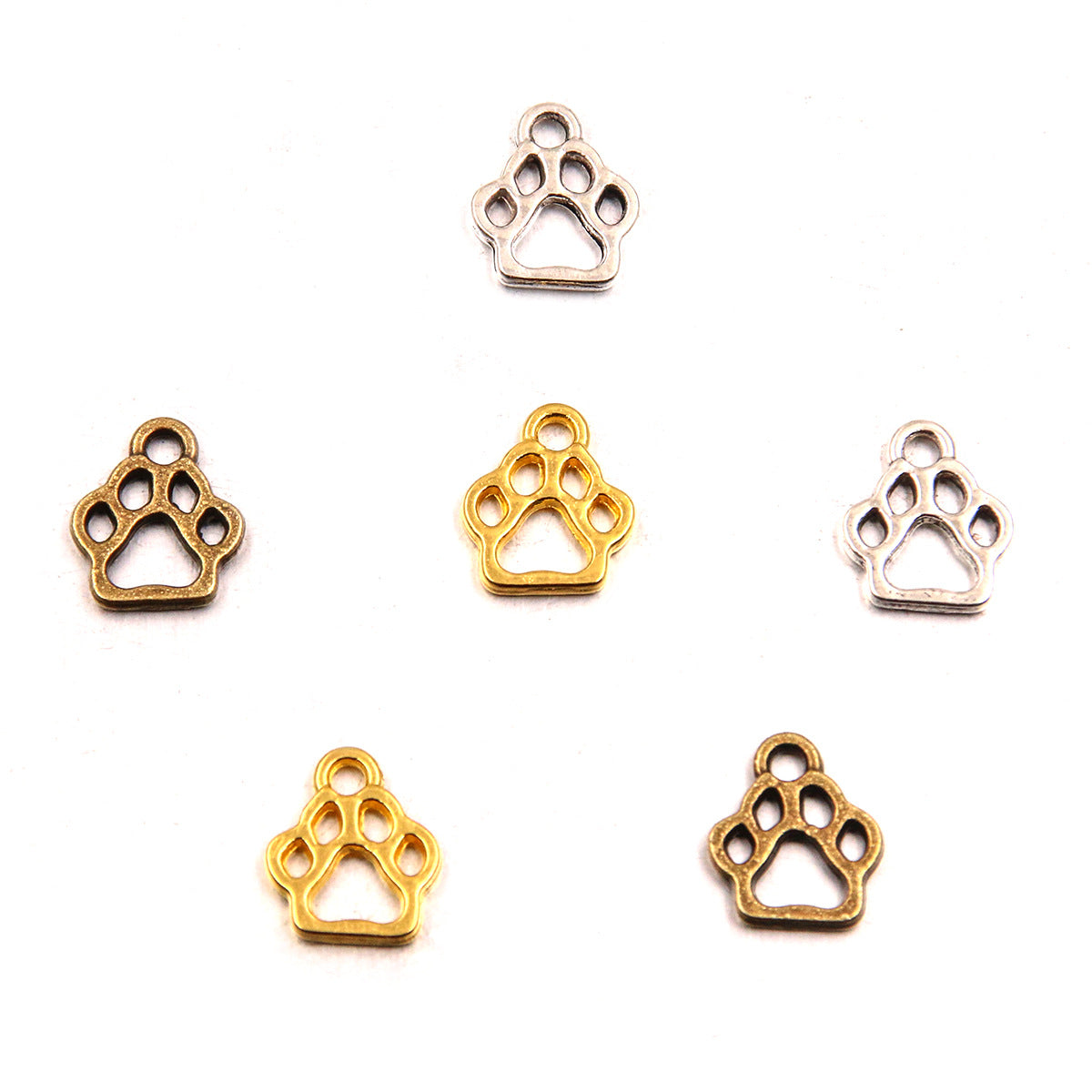 3 Colors 11X13mm DIY Alloy Jewelry Accessories Animal Charm