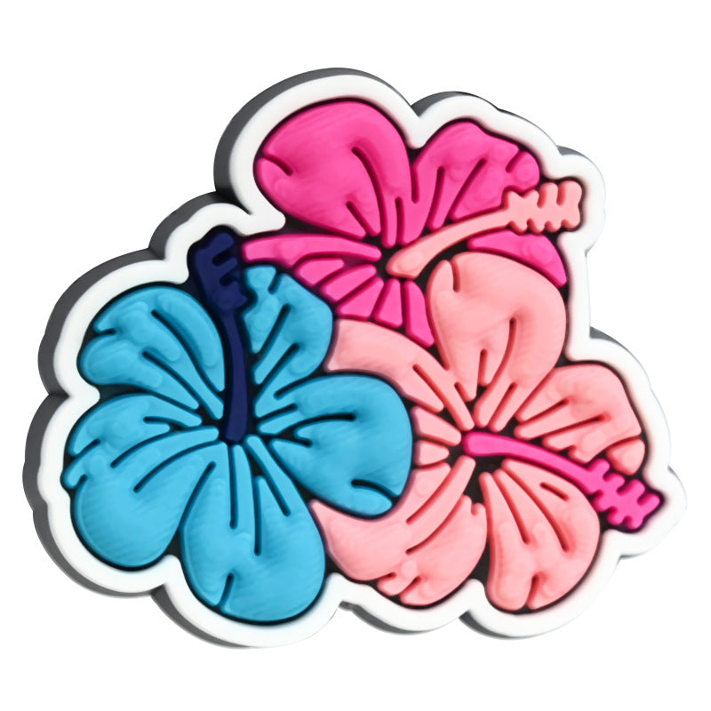Flower Series Silicone Focal Beads