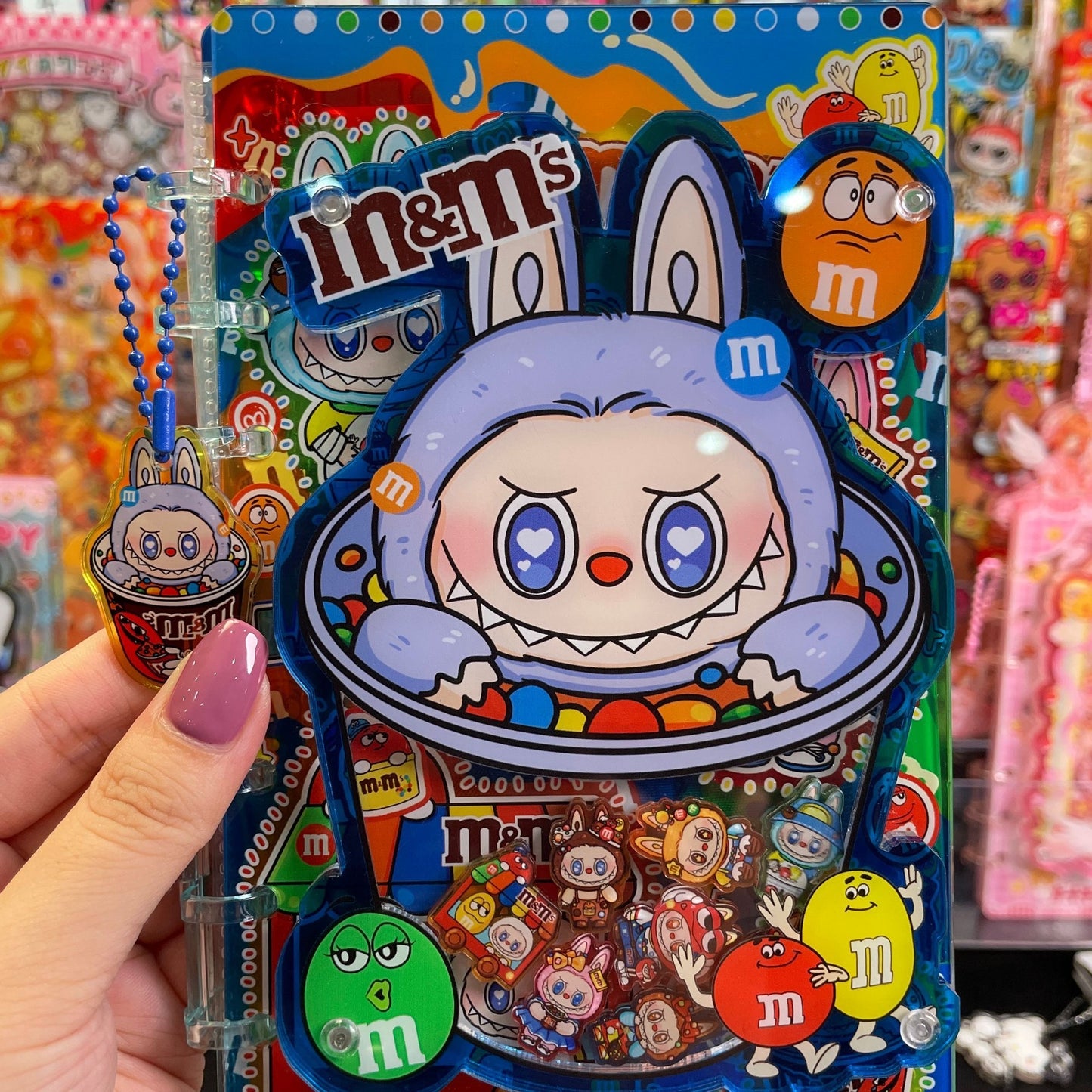 acrylic shake notebook