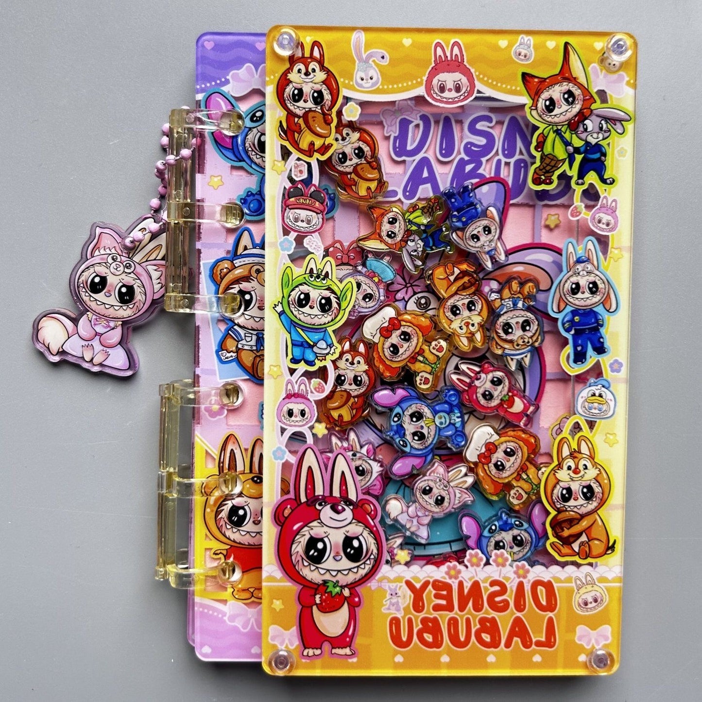 acrylic shake notebook