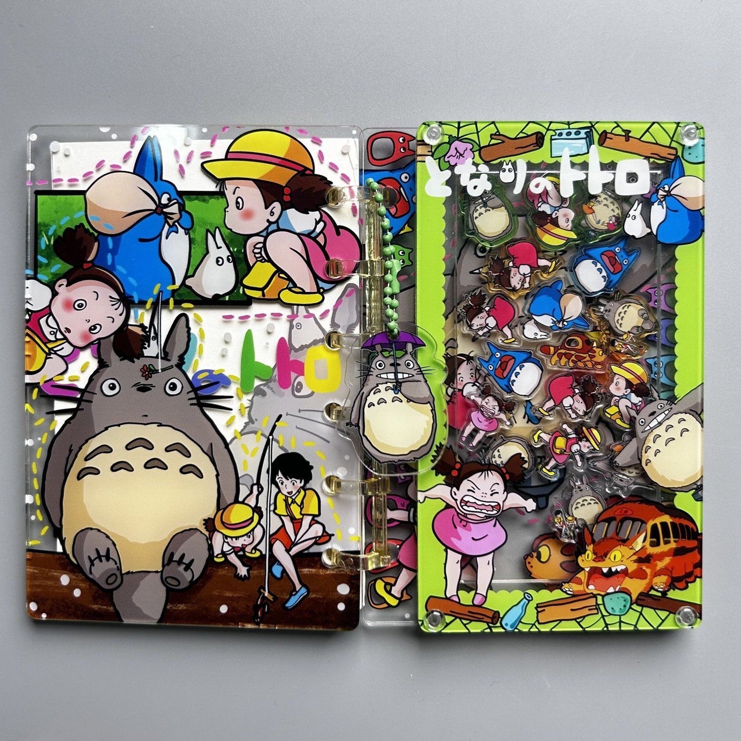 acrylic shake notebook