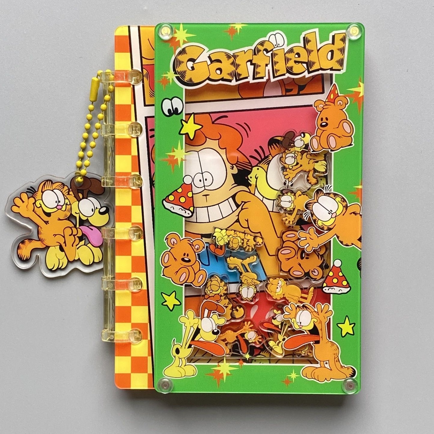 acrylic shake notebook