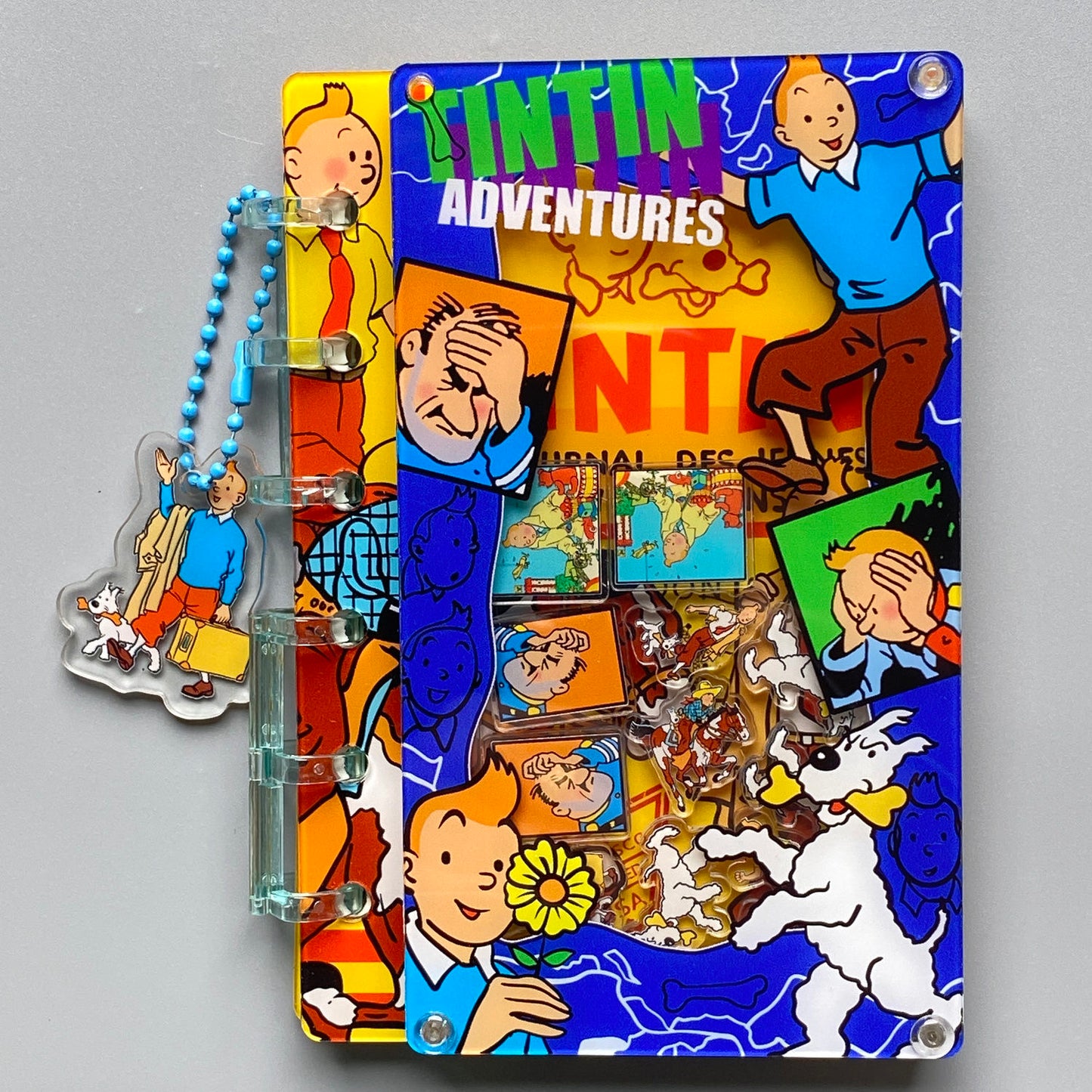 acrylic shake notebook