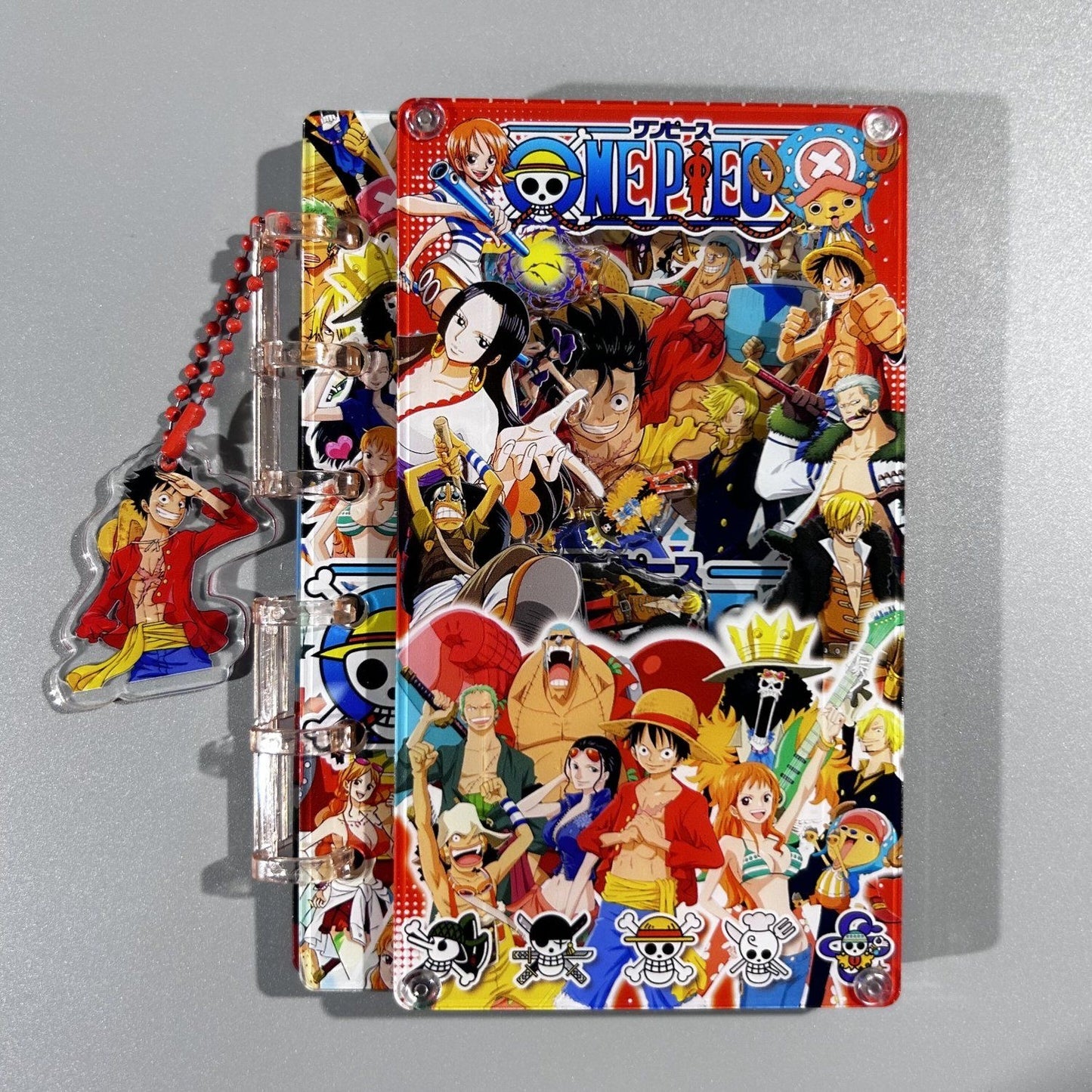 acrylic shake notebook