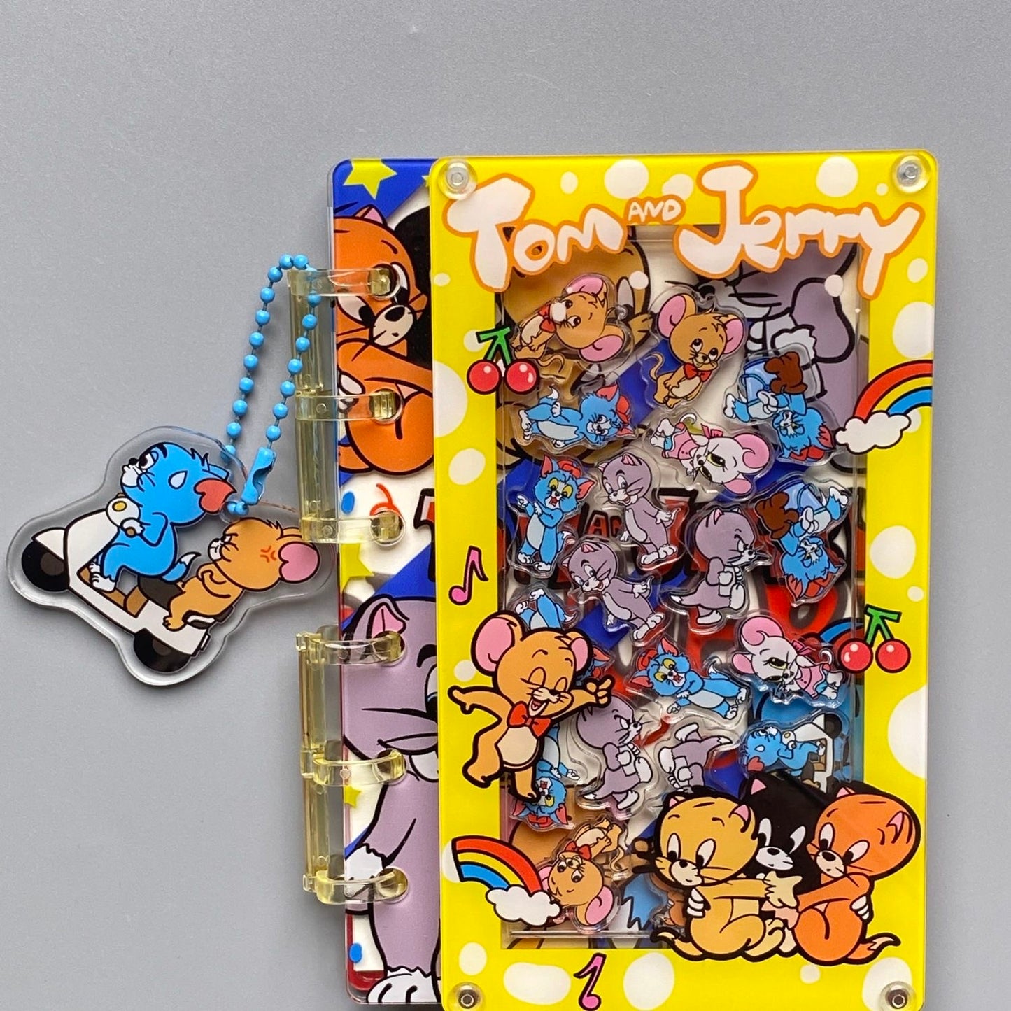 acrylic shake notebook