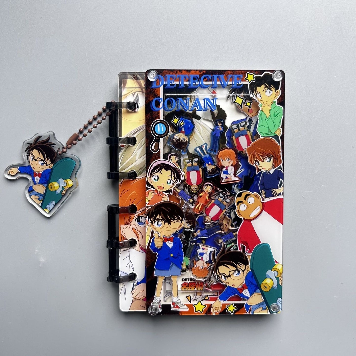 acrylic shake notebook
