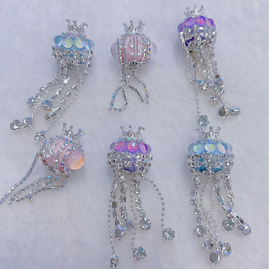 Crown Tassel Diamond Beads