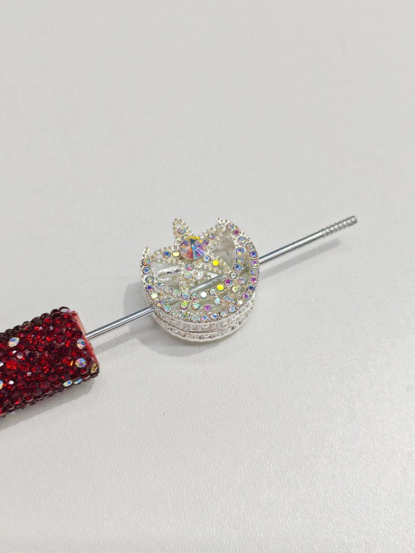 Hollow Star Moon Alloy Beads