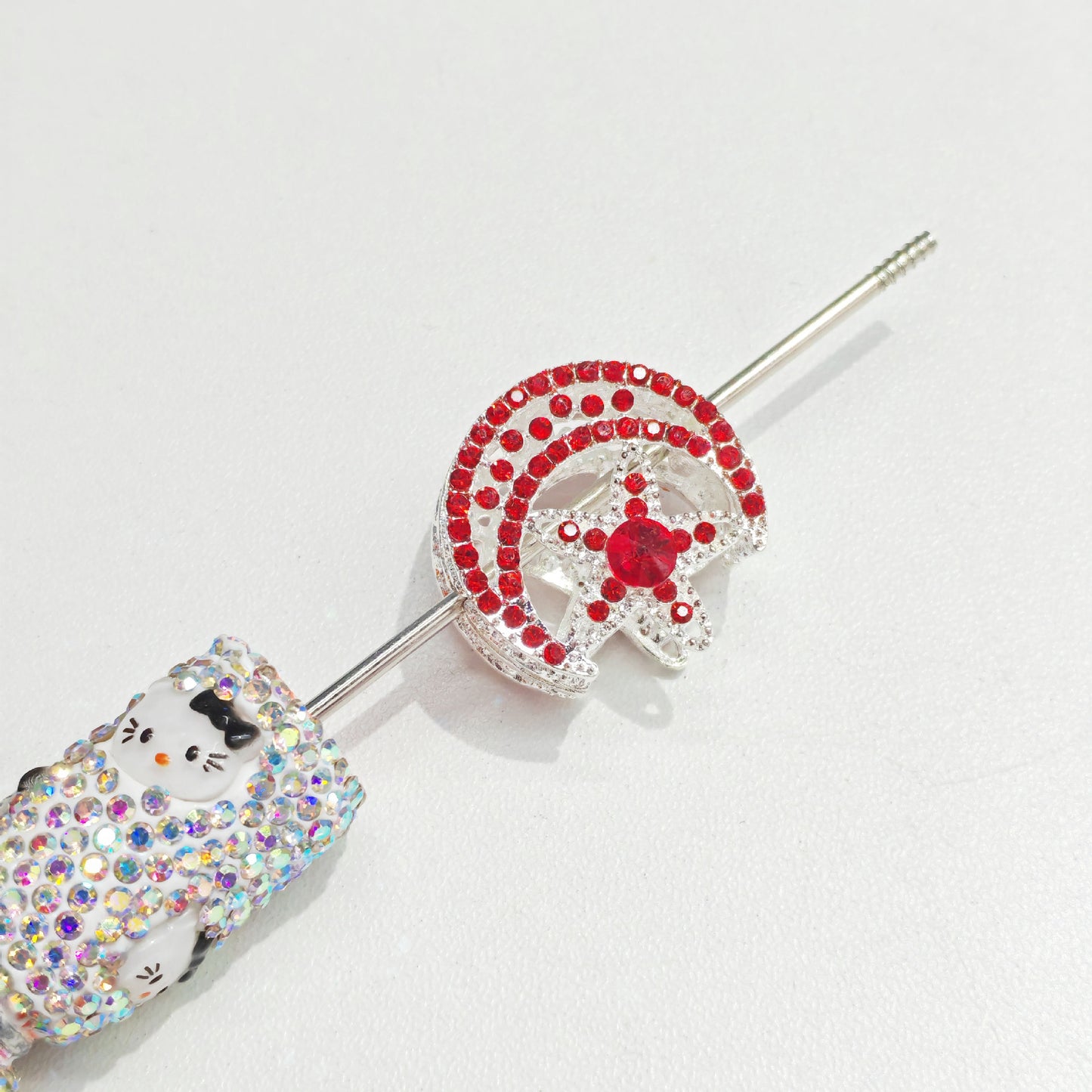 Hollow Star Moon Alloy Beads