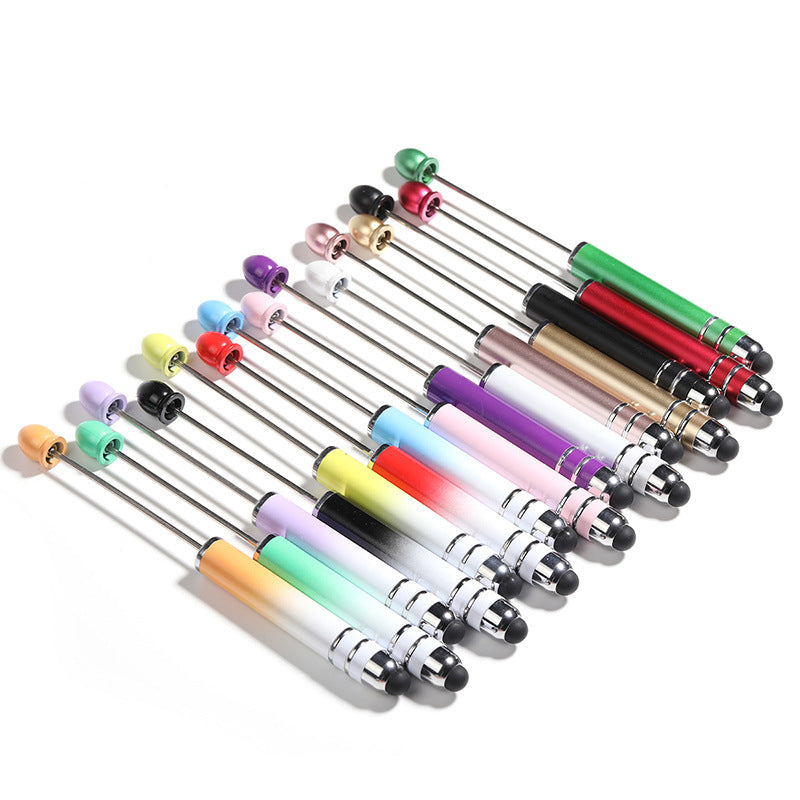 Touchscreen Stylus Color Gradient Touch Screen Beaded Pen