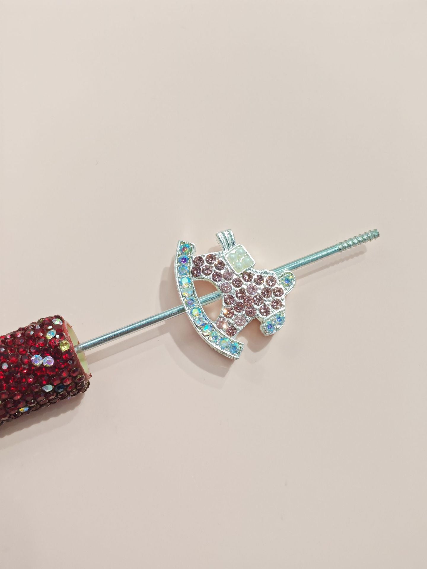 Double-Sided Alloy Little Rocking Horse