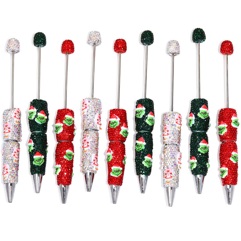 Character Rhinestone Beaded Pen