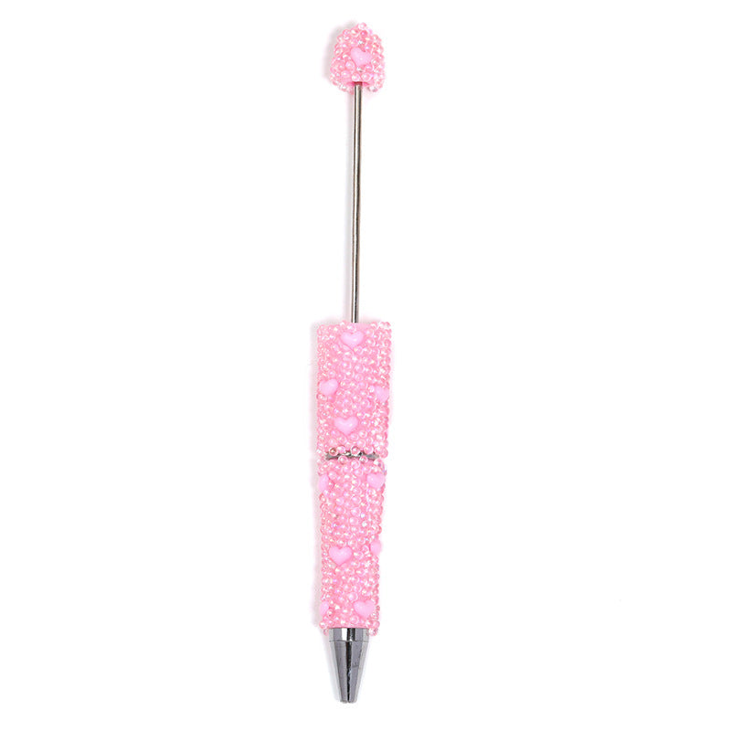 Heart Bubble Beaded Pen Lightweight