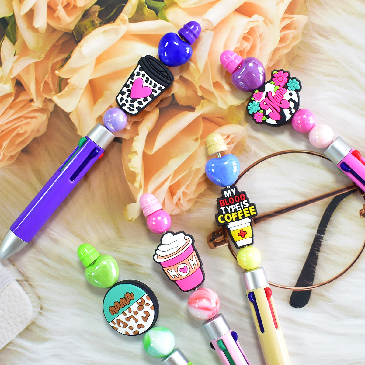 Cartoon Creative Series Silicone Focus Beads Silicone Focus Beads