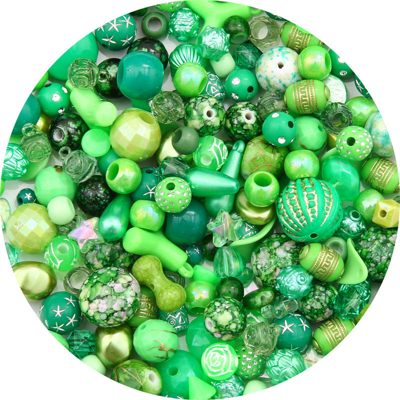 Multi-color Mixed Baroque Style Acrylic Beads