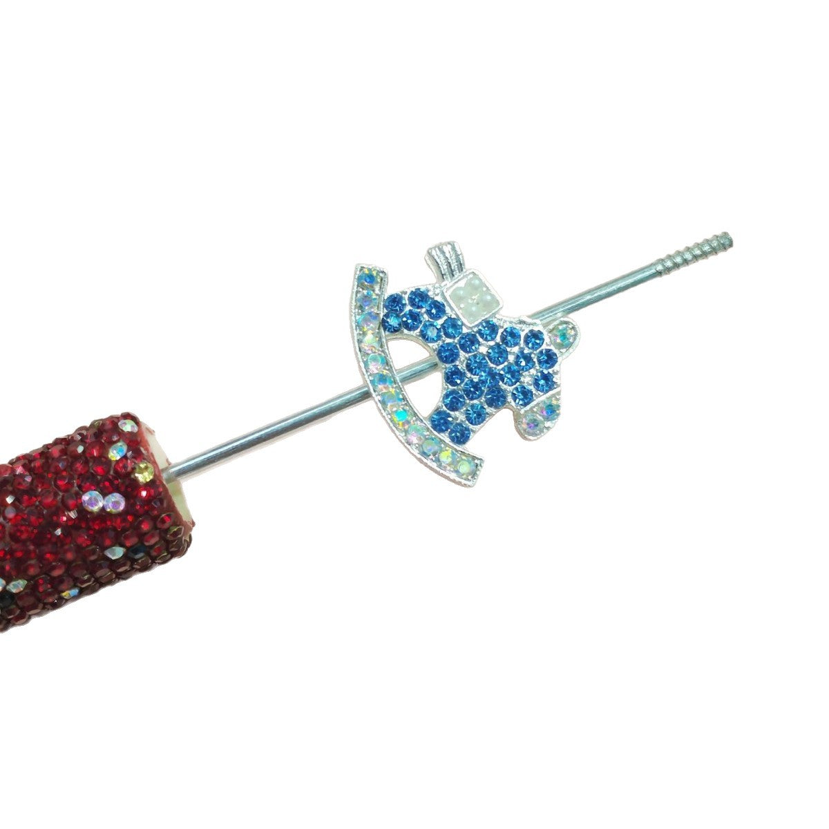 Double-Sided Alloy Little Rocking Horse