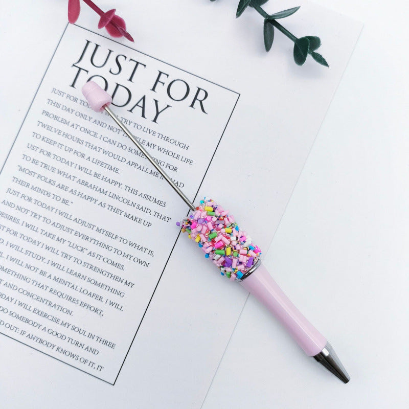 Rainbow Candy Beaded Pen