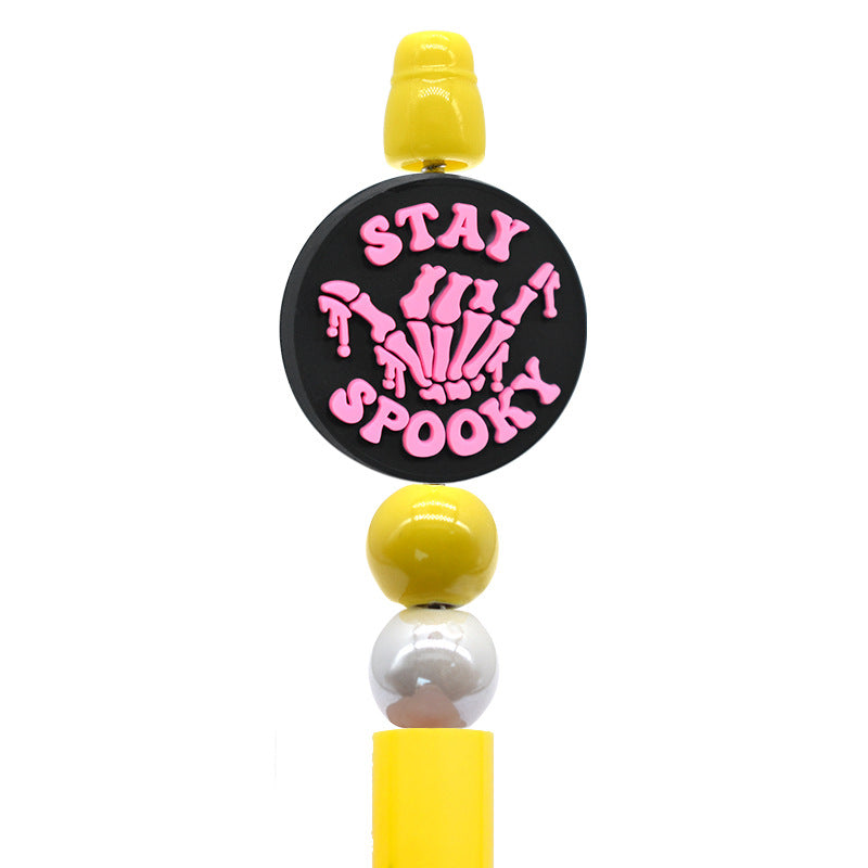 Halloween Cartoon Series Silicone Focus Beads Silicone Focus Beads