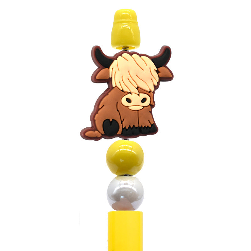 Cartoon Animal Series Silicone Focus Beads Silicone Focus Beads