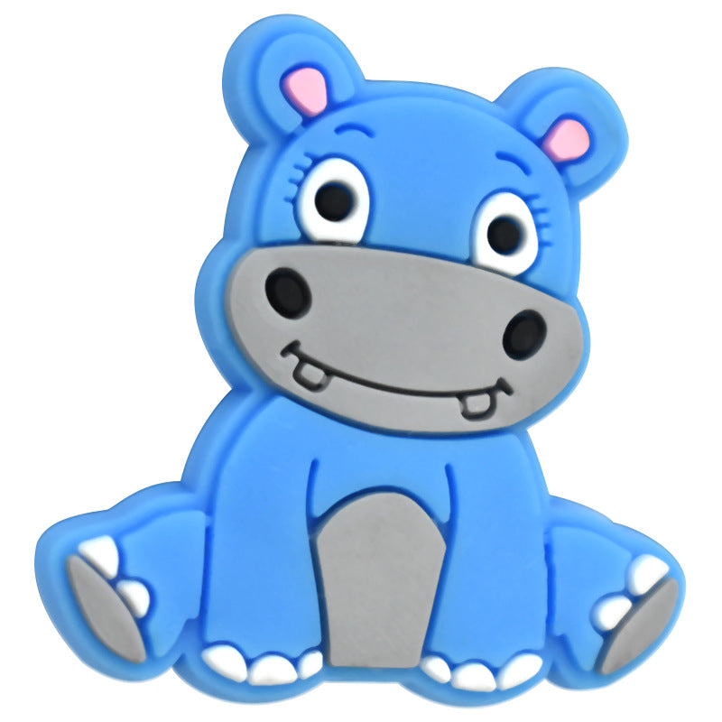 Cute Animal Series Silicone Focal Beads Silicone Focal Beads