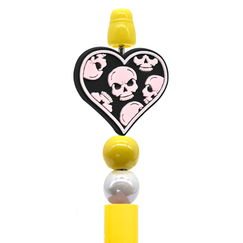 Halloween Cartoon Series Silicone Focus Beads Silicone Focus Beads