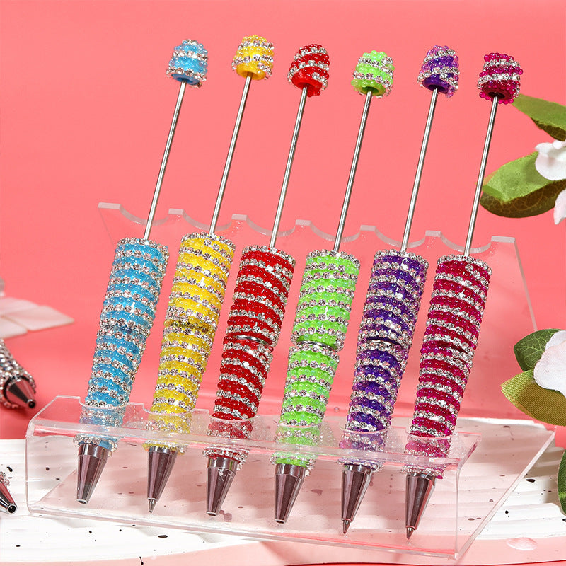 Colorful Full Diamond Beaded Pen
