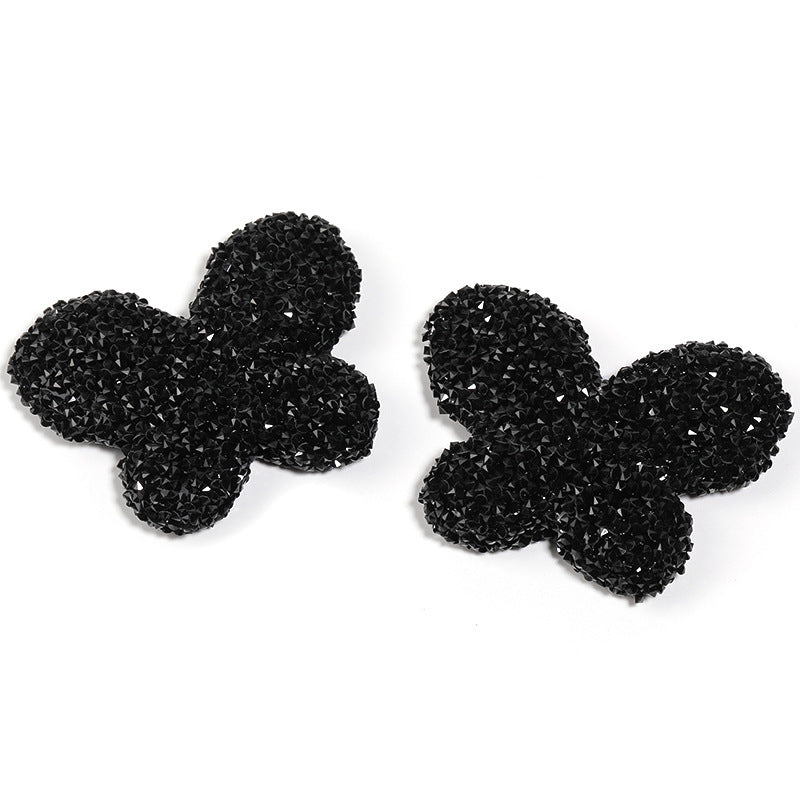 Colorful Sugar Butterfly Full Diamond Through Hole Beads