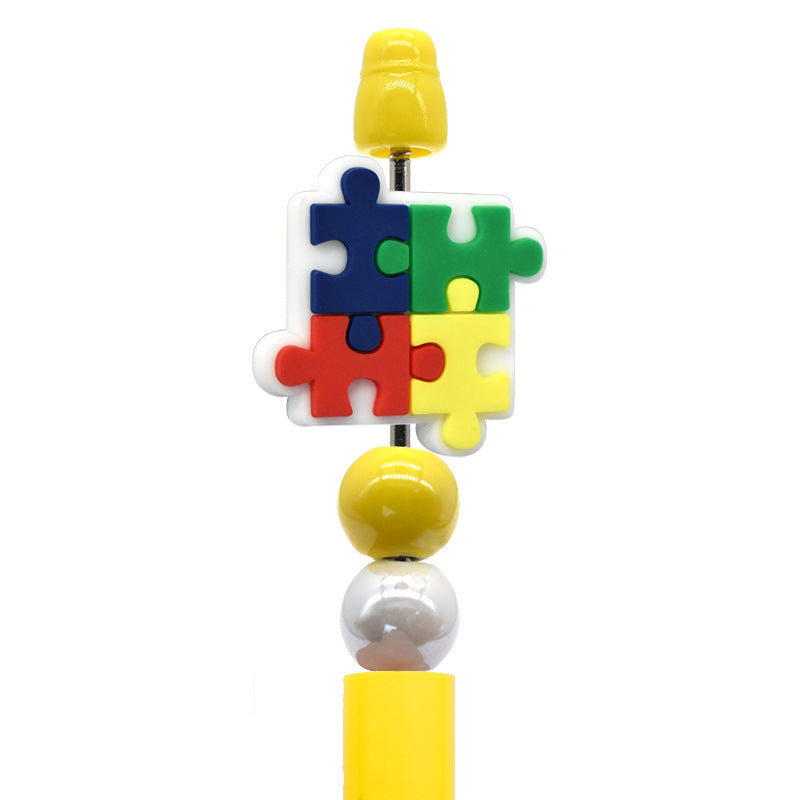 Creative Stationery Puzzle Series Silicone Focus Beads Silicone Focus Beads