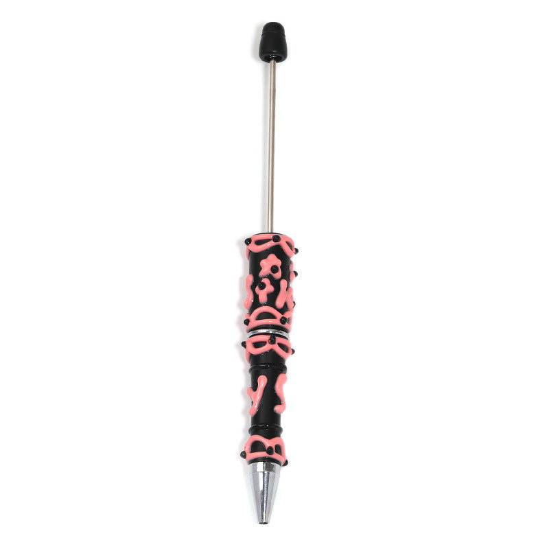 Hand-Painted Beaded Pen