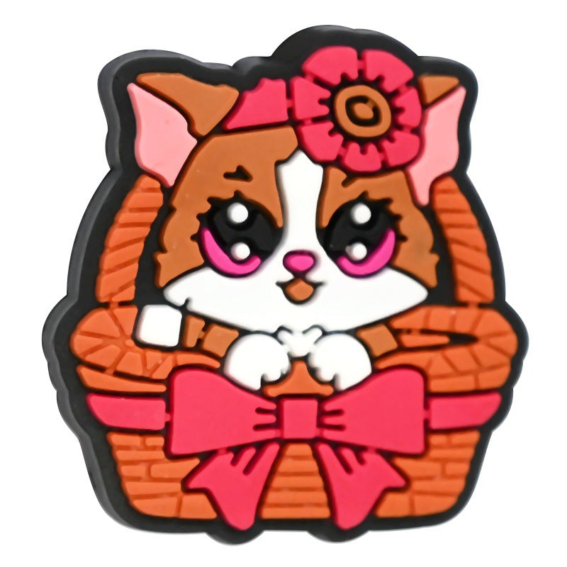 Cute Cartoon Cat Series Silicone Focus Beads Silicone Focus Beads