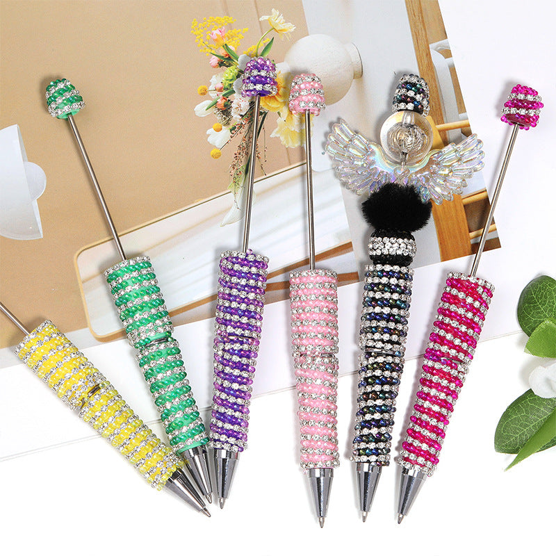 Colorful Full Diamond Beaded Pen