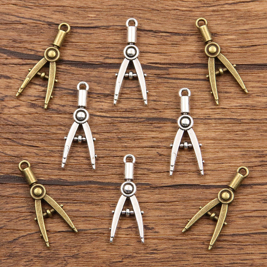 2 Colors 11X28mm Student Learning Charm