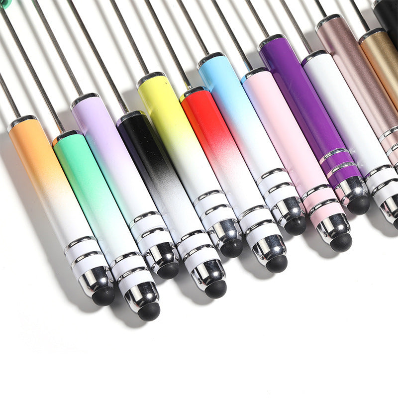 Color Gradient Touch Screen Beaded Pen