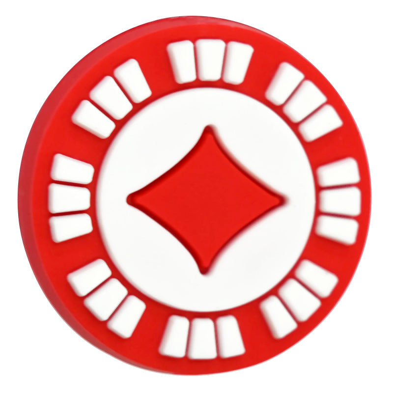 Playing Card Series Silicone Focal Beads