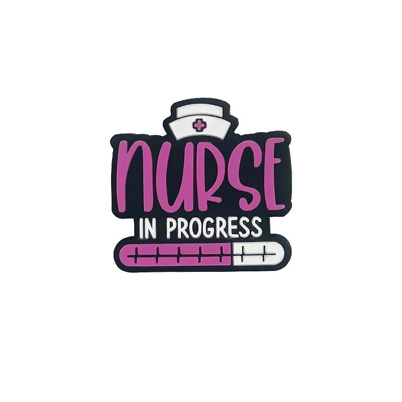 Nurse Series Food Grade Silicone Burnt Beads