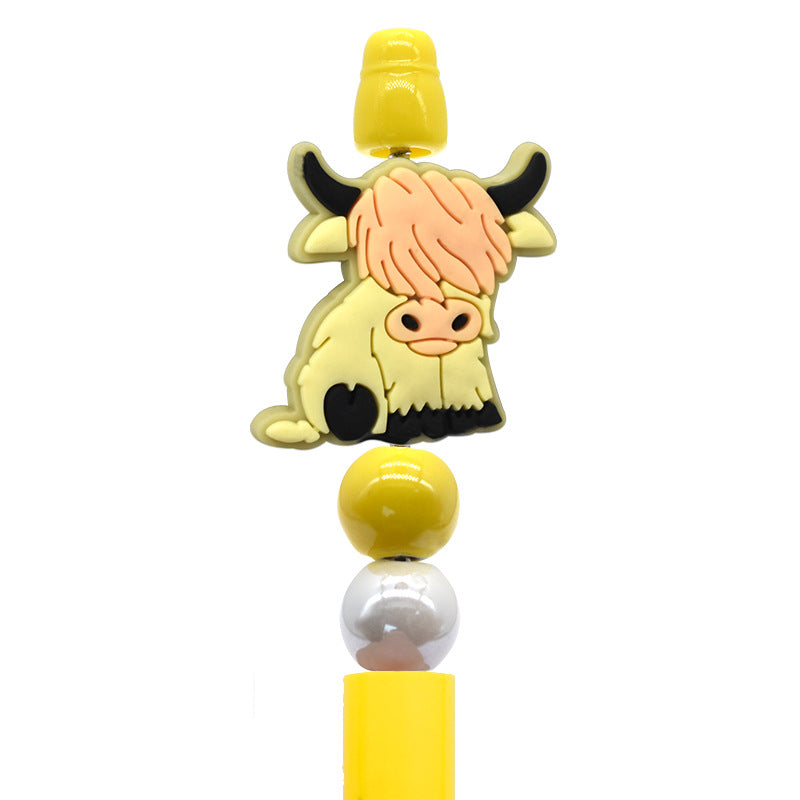Cartoon Animal Series Silicone Focus Beads Silicone Focus Beads