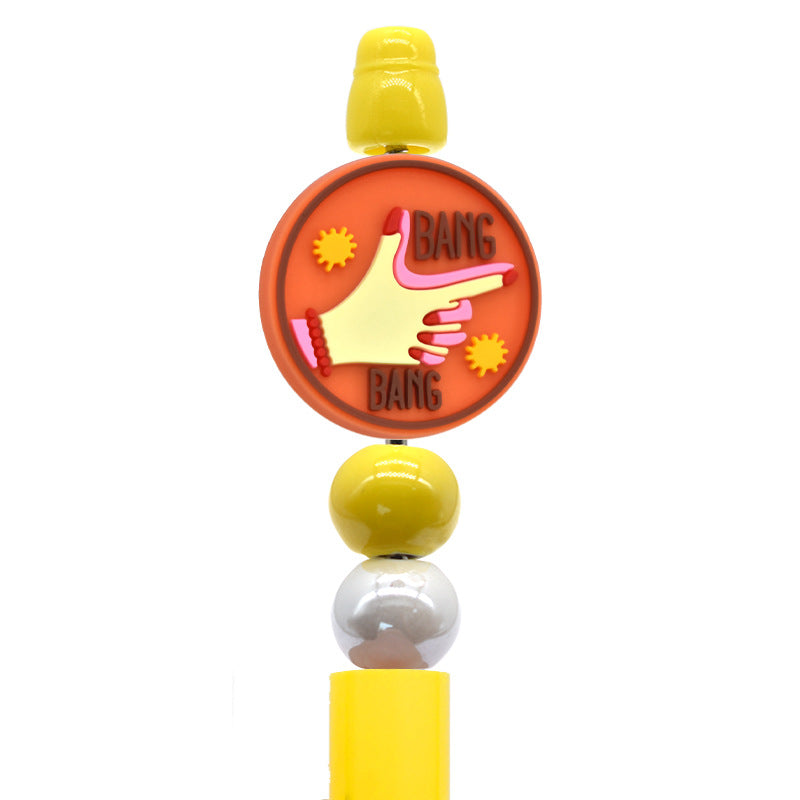 Cartoon Creative Series Silicone Focus Beads Silicone Focus Beads