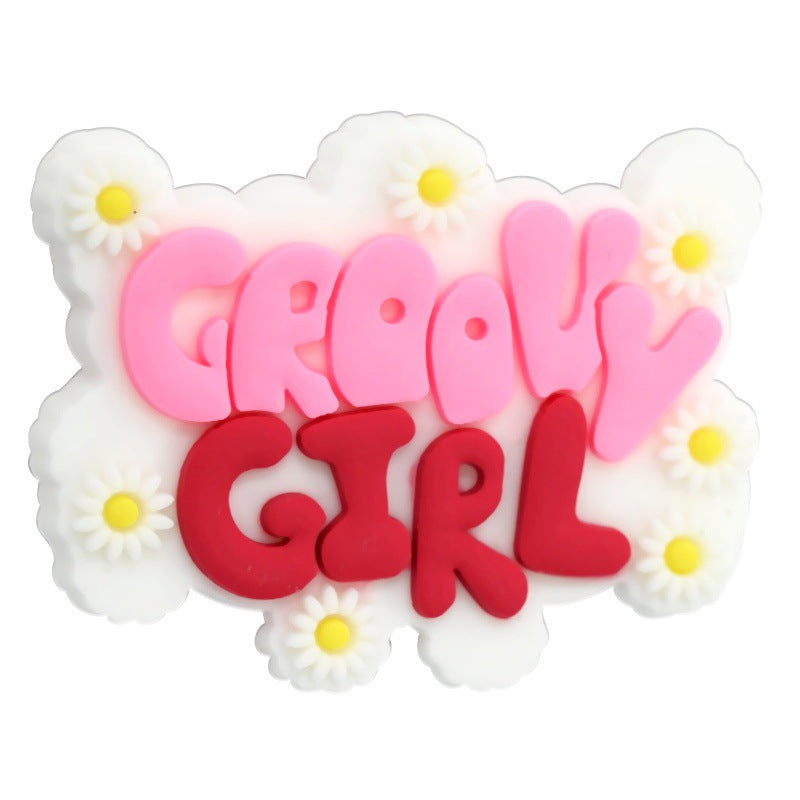English Phrases Silicone Focus Beads Silicone Focus Beads