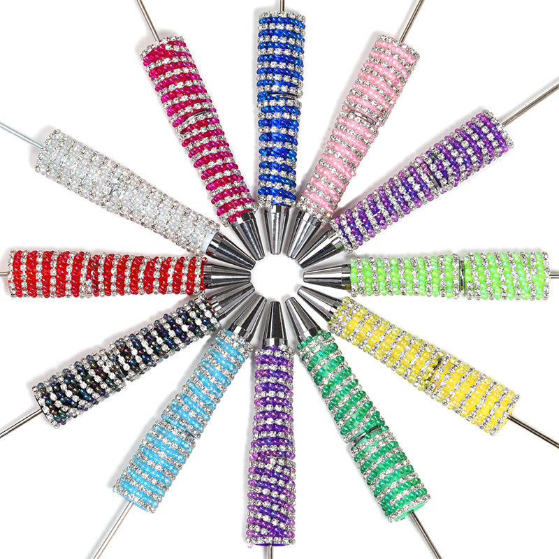 Colorful Full Diamond Beaded Pen