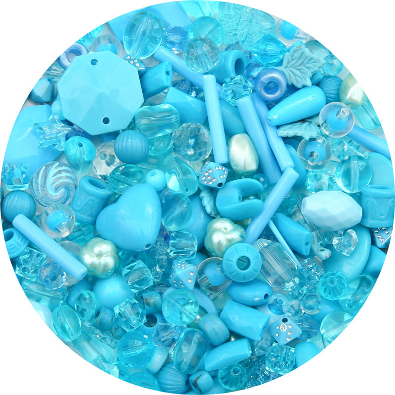 Multi-color Mixed Baroque Style Acrylic Beads