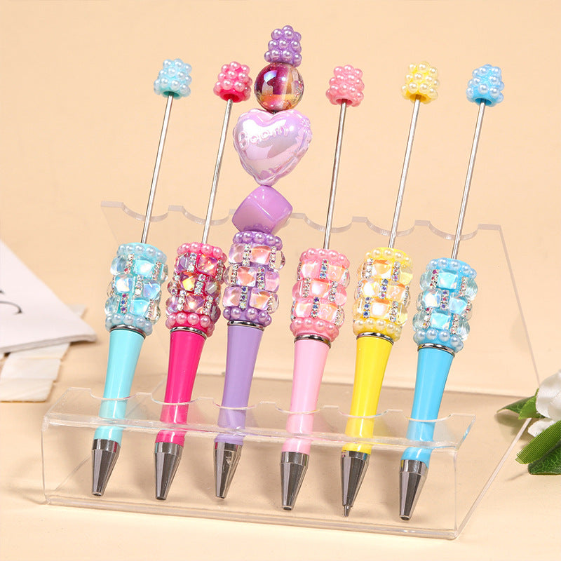 Square Diamond Beaded Pen