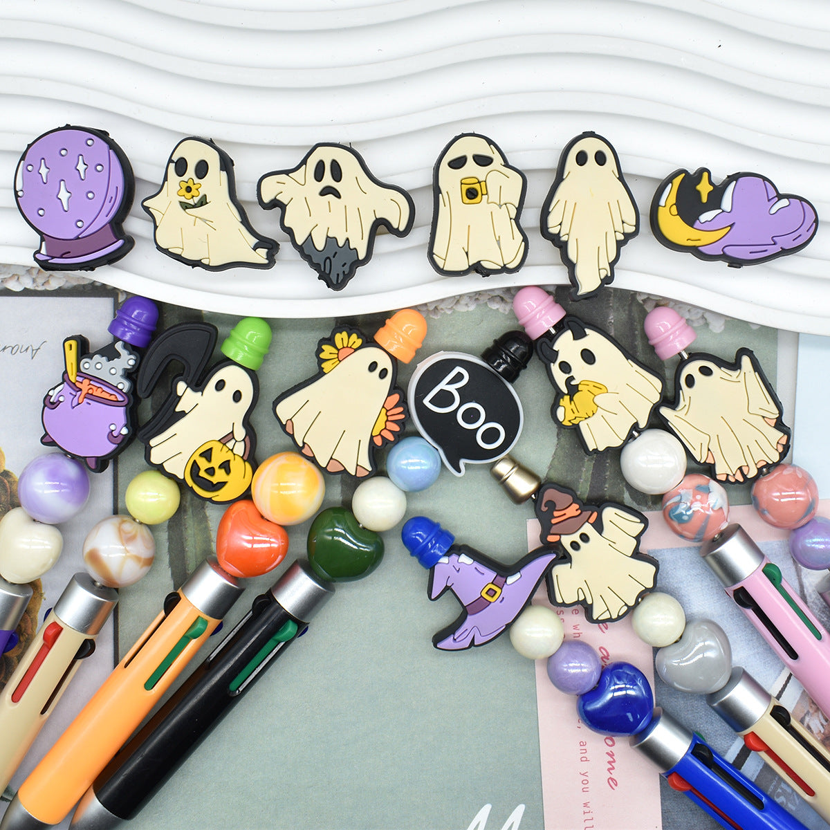 Halloween Series Silicone Focal Beads